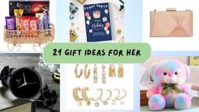 Gifts for Girls | 21 UNIQUE Gifts for Girlfriend | Gift Ideas for Friend Girlfriend #birthdaygift