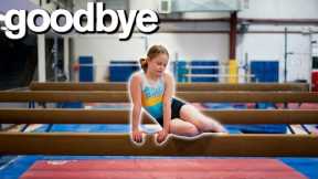 My Daughter's Emotional Goodbye To Gymnastics 💔