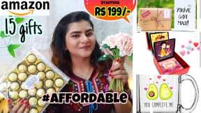 Amazon Valentine's Gifts haul | Affordable Valentine's Day Gift Starting Rs 199 | #Amazon