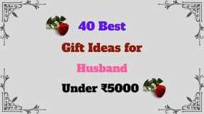 TOP 40 Best Gifts For Husband Under ₹5000 | Birthday/Anniversary Gifts for Husband @RealGiftsHub
