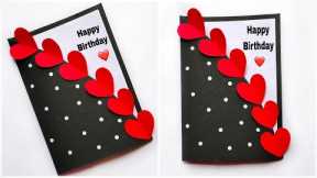 DIY - Happy Birthday Card | Birthday Greetings Card | Anniversary Card | Handmade Card|Birthday card