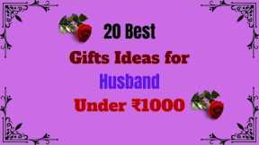 TOP 20 Birthday Gifts For Husband Under ₹1000 | Birthday/Anniversary Gift for Husband @RealGiftsHub