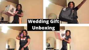 UNBOXING MY WEDDING GIFTS FINALLY & YOU WILL BE AMAZED AT THE THINGS I GOT... #TALK2URHOMMIEVLOG