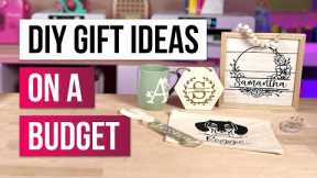 🤑 DIY Personalized Budget Gift Ideas with Cricut for 2023