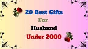 TOP 20 Best Gifts For Husband Under ₹2000 | Birthday/Anniversary Gifts for Husband ‪@RealGiftsHub