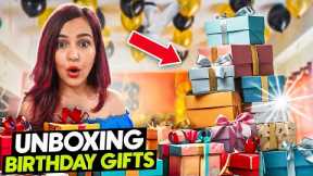 UNBOXING 100 Birthday GIFTS (A Room Full of Surprises)