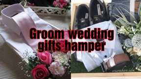 Groom wedding gifts, suits packing ideas | Groom gifts hamper making at home