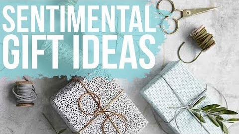 Sentimental WEDDING GIFT GUIDE!