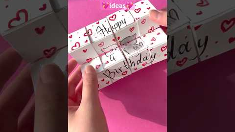 DIY birthday gift idea💖