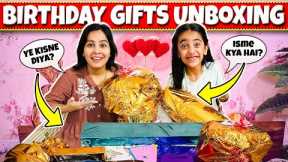 My 9th Birthday Gifts UNBOXING🎁| Opening Birthday Gifts |