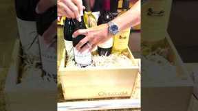 Custom Wine and Cheese Gift Basket #shorts