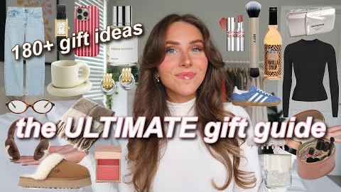 180+ CHRISTMAS GIFT IDEAS 🎄🌟 ultimate THAT GIRL wishlist / gift guide 2024! *trendy* (with links!)