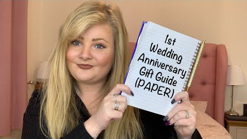 👰1st Wedding Anniversary Gift Guide 🤵|| 10 Ideas For PAPER Gifts || Christina Parmiter