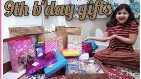 Birthday Gifts Unboxing - 9 years old // Bday Gifts India