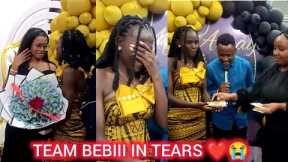 DEM WA FACEBOOK SURPRISED WITH EXPENSIVE GIFTS AND MONEY AT HER BIRTHDAY