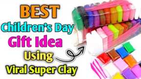 Children's Day Gift Idea Using Clay / Handmade Children's Day Gift Ideas / Birthday Gift idea simple