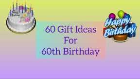 Budget Friendly 60 Gift ideas🤔🤔for special 60th Birthday🥳🎂 #giftideas #gifts #gift #birthdayideas