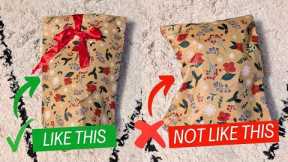 How to Wrap Gifts Like a Pro! 🎁 8 Christmas present Wrapping Hacks You’ll Love! Wrapping Tips