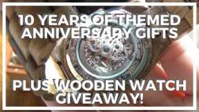 10 Years of Traditional Anniversary Gifts With A Twist  ♥ PLUS JORD WOODEN WATCH GIVEAWAY!