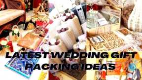 Latest Indian wedding gift pack ideas|Latest new style wedding gifts rapping ideas |