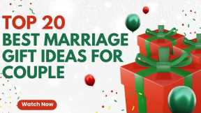 Top 20 Best Marriage Gift Ideas | Wedding Gift Under 500