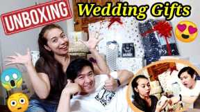 Unboxing Wedding Gifts | Yhel & Jeff