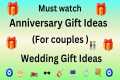 Anniversary Gift Ideas For Couples |