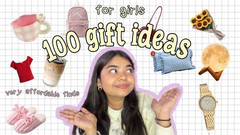 100 gift ideas for girls | Pinteresty / it / that girl gifts. ✨Affordable starting from ₹150 💌🧸🎀