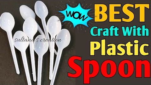 WOW 🔥 Best DIY beautiful home decor idea using plastic spoon / Birthday Gift Ideas / Cute Gift Idea