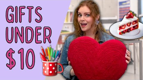 Valentine's Day Teacher Gift Guide $0 $5 $10 | Teacher Card Ideas and Easy Cute Gift Ideas