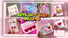 DIY CUTE GIFTS FOR Birthday 🎂/ GIFT IDEAS FOR FRIENDS🍨 / DIY GIFTS BY PAPER CARD ✯✧⁠｡♡⁠✧✯⁠•⁠◍