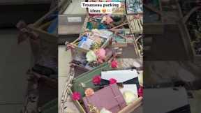 Trousseau ideas| wedding gifts| dress packing #trousseaupacking