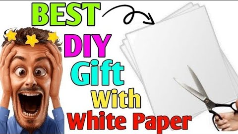 BEST birthday gift with white paper / gift for best friend / Birthday Gift Ideas / Cute Gift Idea