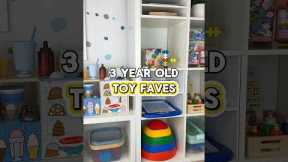 3 YEAR OLD Toy Favorites | Best 3 year old gift ideas #mom #toddlermom #toddler