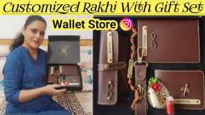 Wallet Store Review Best Gift for Brother with customized Rakhi |Gifting option for Husband &Friends