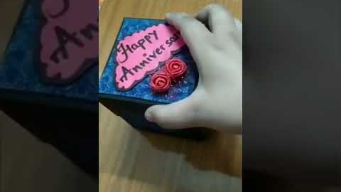 anniversary Gift For Your Loved Ones ❤️ | Handmade Gifts | Explosion Box | Can be customised
