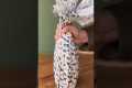 How to gift wrap a wine bottle #hack