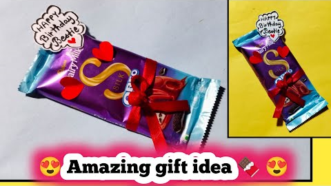 Chocolate Gift Idea 😍 | Best Birthday Gift 🎁 | Happy Birthday Gift | Surprise Box | Card Making Idea