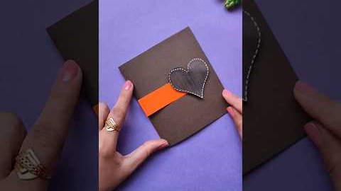 Valentine's Day Gift Card Idea 💞 Cute Gifts Idea 💞 BFF Gifts 💞 #shorts #shortsfeed #love #diy #craft