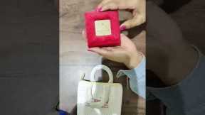My1st Engagement Anniversary Gift??🎁 Gold ya diamond ? 😱 Unboxing #shorts #ytshorts #unboxing #gift
