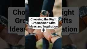 Choosing the Right Groomsmen Gifts Ideas and Inspiration ⌚️ #wedding #groomsmen #gifts #ideas
