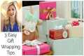 3 Easy Gift Wraping Tips: Bridal
