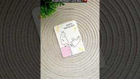 Cute birthday card idea for your loved ones | easy gift card ideas #diy #craft #handmade #giftideas