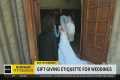 Proper etiquette to wedding