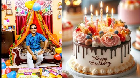 🎂Hubby Brithday celebrations 🎁Creative surprise gift ideas for husband 🎊 Birthday celebrations @home