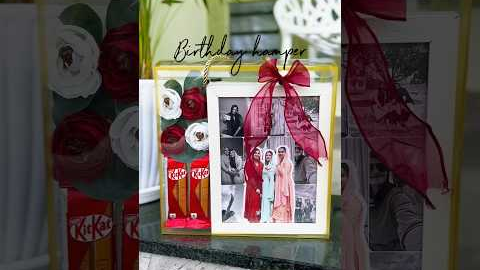 Birthday hamper Day8/30 days 30 Hobbies #shortvideo #diy #dailyshorts #giftideas #birthdaygift