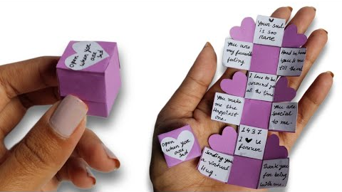 How to make greeting card /best friend card /best friend paper gift /mini gift ideas /mini gift box 