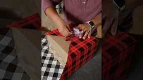 How to wrap big gifts #gifts #giftwrapping #holidays #problemsolved