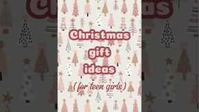Christmas gift ideas for teen girls! #christmas #viral #preppy #presents #fyp #gifts