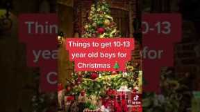 Things to get 10-13 year old boys for Christmas 🎄 #fyp #christmas #giftideas #present #presents